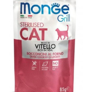 MONGE CAT strelesed Vitello 85q(28)