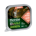 MONGE Bwild Pate CAT Salmone 100gr