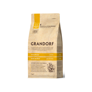 GRANDORF Cat 4 Meat Sterilised 2kq