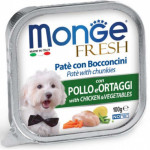 MONGE FRESH Pollo Ortaggi 100q
