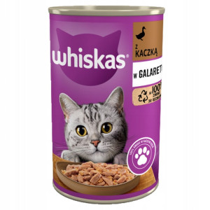 Whiskas Utka konserva 400g